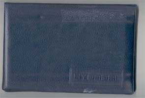 Case for the Owner's manual and owner's handbook, contains dealer directory